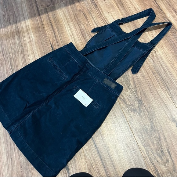 NWT AG Adriano Goldschmied Corduroy Jacs Overall Pinafore Dress - Picture 3 of 8